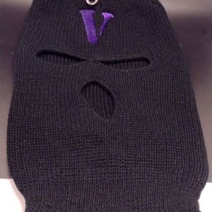 Purple V lone Ski Mask